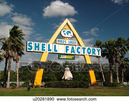 Fort Myers, FL, Florida, Shell Factory, largest souvenir shop, shells View Large Photo Image Stock Image - Fort Myers, FL, Florida, Shell Factory, largest souvenir shop, shells. Fotosearch