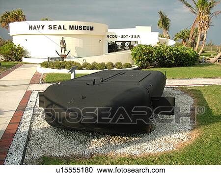 Stock Image -  Fort Pierce, FL, Florida, Navy Seal Museum, NCDU, UDT, S&R. Fotosearch