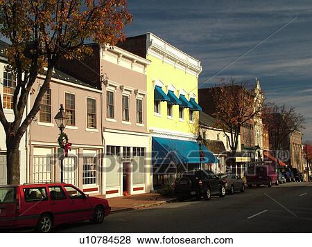 Fredericksburg, VA, Virginia, Historic Downtown View Large Photo Image Stock Photo - Fredericksburg, VA, Virginia, Historic Downtown. Fotosearch