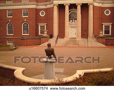 Picture -  Fredericksburg, VA, Virginia, Mary Washington College, University of Mary Washington, Trinkle Hall. Fotosearch