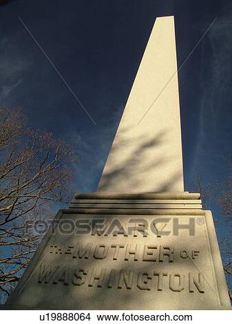 Fredericksburg, VA, Virginia, Mary Washington Monument and Grave, 40-foot granite shaft View Large Photo Image Picture - Fredericksburg, VA, Virginia, Mary Washington Monument and Grave, 40-foot granite shaft. Fotosearch