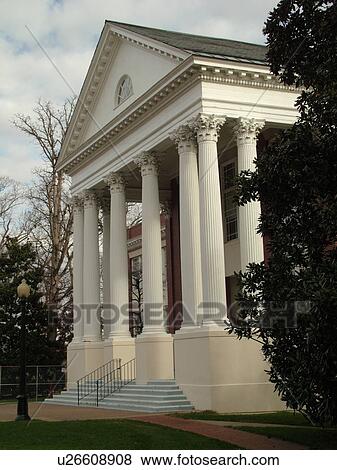 Stock Photo -  Fredericksburg, VA, Virginia, Mary Washington College, University of Mary Washington, Monroe Hall. Fotosearch