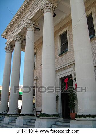 Picture -  Gainesville, FL, Florida, downtown, Hippodrome State Theater housed in the original Gainesville Post Office. Fotosearch
