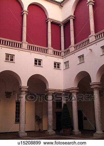 Genoa, Italy, Liguria, Genova, Europe, Palazzo Ducale in the city of Genoa. View Large Photo Image Stock Photo - Genoa, Italy, Liguria, Genova, Europe, Palazzo Ducale in the city of Genoa.. Fotosearch