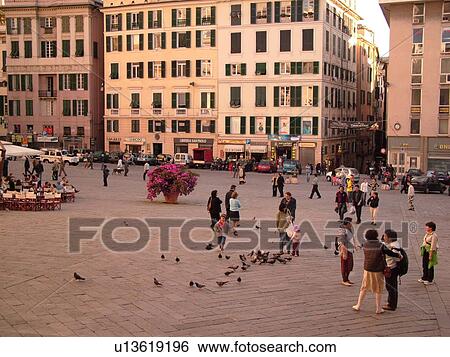 Genoa, Liguria, Italy, Genova, Europe, Piazza San Matteo in the city of Genoa. View Large Photo Image Stock Photograph - Genoa, Liguria, Italy, Genova, Europe, Piazza San Matteo in the city of Genoa.. Fotosearch