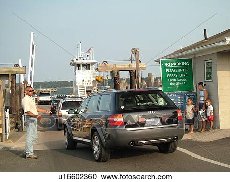 Greenport, NY, Long Island, New York, Atlantic Ocean, North Ferry Terminal, car and passenger ferry View Large Photo Image Stock Image - Greenport, NY, Long Island, New York, Atlantic Ocean, North Ferry Terminal, car and passenger ferry. Fotosearch