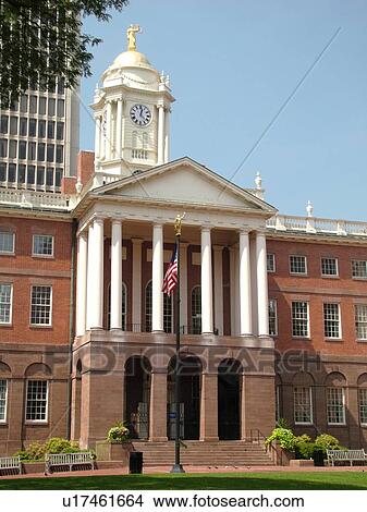 Hartford, CT, Connecticut, downtown, Old State House View Large Photo Image Picture - Hartford, CT, Connecticut, downtown, Old State House. Fotosearch
