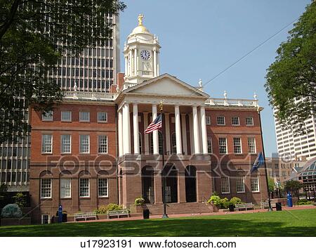 Hartford, CT, Connecticut, downtown, Old State House View Large Photo Image Stock Image - Hartford, CT, Connecticut, downtown, Old State House. Fotosearch