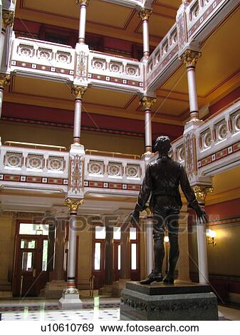Stock Photo -  Hartford, CT, Connecticut, State Capitol, State House, interior. Fotosearch