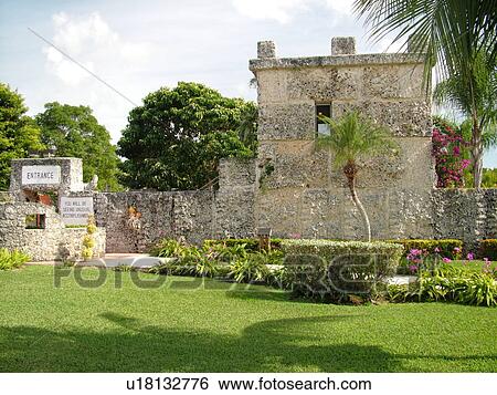 Homestead, FL, Florida, Coral Castle of Florida View Large Photo Image Stock Photograph - Homestead, FL, Florida, Coral Castle of Florida. Fotosearch