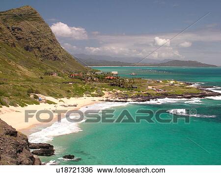 Honolulu, Oahu, HI, Hawaii, Windward O'ahu, Makapuu Beach Park, Kalanianaole Highway, scenic coastline View Large Photo Image Stock Photograph - Honolulu, Oahu, HI, Hawaii, Windward O'ahu, Makapuu Beach Park, Kalanianaole Highway, scenic coastline. Fotosearch