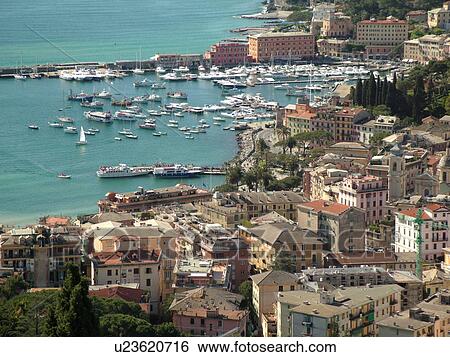Italy, Santa Margherita Ligure, Riviera di Levante, Liguria, Ligurian Riviera, Europe, Scenic view of the resort town of Santa Margherita Ligure along the Ligurian Sea. View Large Photo Image Stock Photograph - Italy, Santa Margherita Ligure, Riviera di Levante, Liguria, Ligurian Riviera, Europe, Scenic view of the resort town of Santa Margherita Ligure along the Ligurian Sea.. Fotosearch