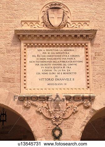 Italy, Todi, Umbria, Europe, Inscription on the fatade of Palazzo del Popolo in the medieval hilltop town of Todi. View Large Photo Image Stock Image - Italy, Todi, Umbria, Europe, Inscription on the fatade of Palazzo del Popolo in the medieval hilltop town of Todi.. Fotosearch