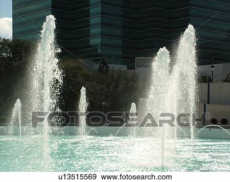 Stock Photo -  Jacksonville, FL, Florida, Friendship Fountain at Riverwalk in South Jacksonville. Fotosearch