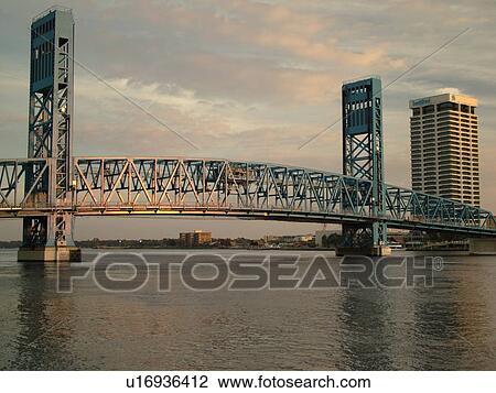 Jacksonville, FL, Florida, Main Street Bridge spans the St. Johns River View Large Photo Image Stock Image - Jacksonville, FL, Florida, Main Street Bridge spans the St. Johns River . Fotosearch
