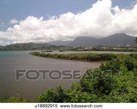 Stock Photography -  Kaneohe, Oahu, HI, Hawaii. Fotosearch