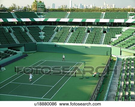 Key Biscayne, Miami, FL, International Tennis Center View Large Photo Image Stock Photograph - Key Biscayne, Miami, FL, International Tennis Center. Fotosearch