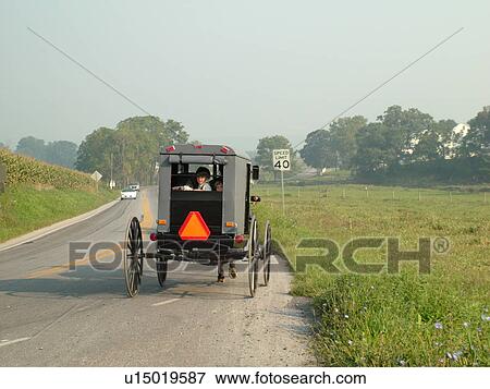 Lancaster County, PA, Pennsylvania, Amish, horse and buggy View Large Photo Image Stock Photo - Lancaster County, PA, Pennsylvania, Amish, horse and buggy. Fotosearch
