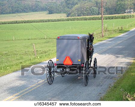 Lancaster County, PA, Pennsylvania, Amish, horse and buggy View Large Photo Image Stock Photo - Lancaster County, PA, Pennsylvania, Amish, horse and buggy. Fotosearch