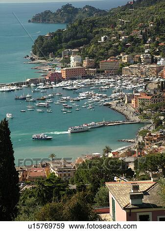 Liguria, Italy, Santa Margherita Ligure, Riviera di Levante, Ligurian Riviera, Europe, Scenic view of the resort town of Santa Margherita Ligure along the Ligurian Sea. View Large Photo Image Stock Photo - Liguria, Italy, Santa Margherita Ligure, Riviera di Levante, Ligurian Riviera, Europe, Scenic view of the resort town of Santa Margherita Ligure along the Ligurian Sea.. Fotosearch
