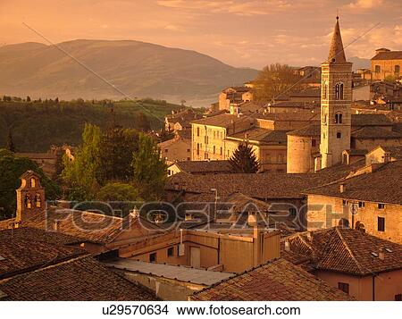 Marche, Italy, Urbino, Europe, Scenic view of the medieval hill town of Urbino at sunrise. View Large Photo Image Picture - Marche, Italy, Urbino, Europe, Scenic view of the medieval hill town of Urbino at sunrise.. Fotosearch
