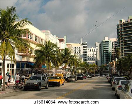 Miami Beach, South Beach, FL, Florida, Ocean Drive, American Riviera, Art Deco District, buildings View Large Photo Image Picture - Miami Beach, South Beach, FL, Florida, Ocean Drive, American Riviera, Art Deco District, buildings. Fotosearch