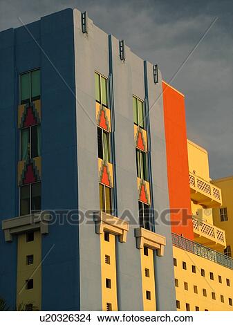 Miami Beach, South Beach, FL, Florida, 5th Street, American Riviera, Art Deco District, buildings View Large Photo Image Picture - Miami Beach, South Beach, FL, Florida, 5th Street, American Riviera, Art Deco District, buildings. Fotosearch