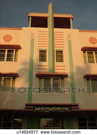 Miami Beach, South Beach, FL, Florida, Ocean Drive, American Riviera, Art Deco District, McAlpie View Large Photo Image Stock Photo - Miami Beach, South Beach, FL, Florida, Ocean Drive, American Riviera, Art Deco District, McAlpie. Fotosearch
