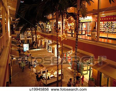 Miami, FL, Florida, Biscayne Bay, Bayside Marketplace, evening View Large Photo Image Stock Photograph - Miami, FL, Florida, Biscayne Bay, Bayside Marketplace, evening. Fotosearch