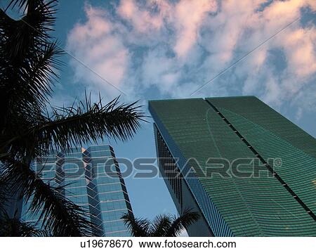 Miami, FL, Florida, downtown, Financial District, Brickell Avenue, high-rises, skyline View Large Photo Image Stock Image - Miami, FL, Florida, downtown, Financial District, Brickell Avenue, high-rises, skyline. Fotosearch