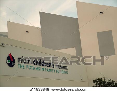 Stock Photo -  Miami, FL, Florida, Miami Children's Museum, The Potamkin Family Building. Fotosearch