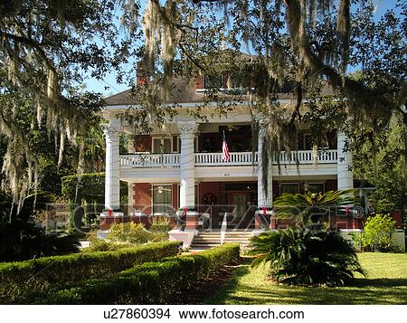 Micanopy, FL, Florida, Herlong Mansion Bed and Breakfast View Large Photo Image Picture - Micanopy, FL, Florida, Herlong Mansion Bed and Breakfast. Fotosearch