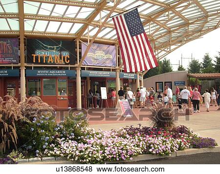 Mystic, CT, Connecticut, Mystic Aquarium and Institute for Exploration View Large Photo Image Stock Photo - Mystic, CT, Connecticut, Mystic Aquarium and Institute for Exploration. Fotosearch