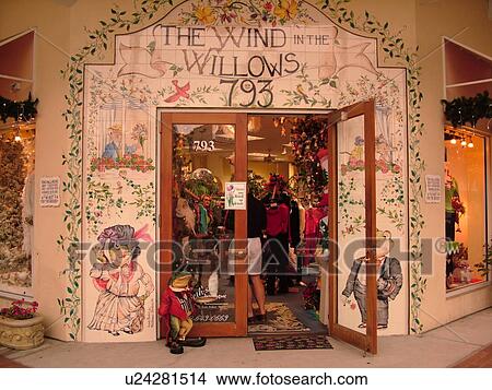 Naples, FL, Florida, Fifth Avenue Shopping Area, The Wind in the Willows Gift Shop View Large Photo Image Picture - Naples, FL, Florida, Fifth Avenue Shopping Area, The Wind in the Willows Gift Shop . Fotosearch