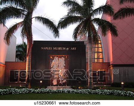 Naples, FL, Florida, Museum of Art in The Philharmonic Center for the Arts, evening View Large Photo Image Stock Image - Naples, FL, Florida, Museum of Art in The Philharmonic Center for the Arts, evening. Fotosearch