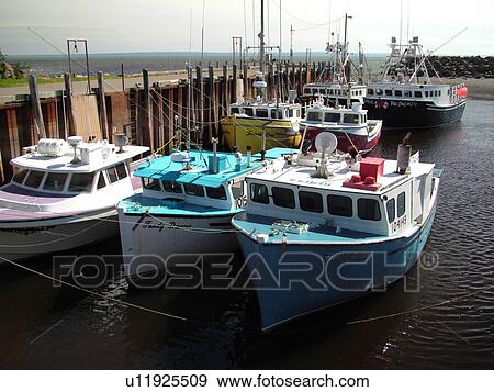 New Brunswick, Alma, Bay of Fundy, Canada, Highest tide in the world (48 feet), fishing boats View Large Photo Image Stock Photo - New Brunswick, Alma, Bay of Fundy, Canada, Highest tide in the world (48 feet), fishing boats. Fotosearch