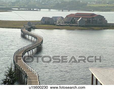 New Brunswick, Canada, Bouctouche, Acadian Coastal Drive, Le Pays de la Sagouine, Acadian Village View Large Photo Image Stock Image - New Brunswick, Canada, Bouctouche, Acadian Coastal Drive, Le Pays de la Sagouine, Acadian Village. Fotosearch