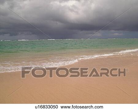 Oahu, HI, Hawaii, North Shore, Northern Coast Beach View Large Photo Image Stock Image - Oahu, HI, Hawaii, North Shore, Northern Coast Beach. Fotosearch