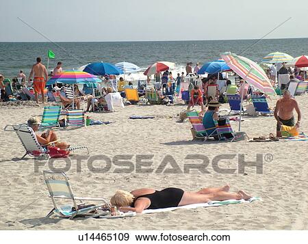 Ocean City, NJ, New Jersey, Atlantic Ocean, shore, beach View Large Photo Image Stock Photo - Ocean City, NJ, New Jersey, Atlantic Ocean, shore, beach. Fotosearch