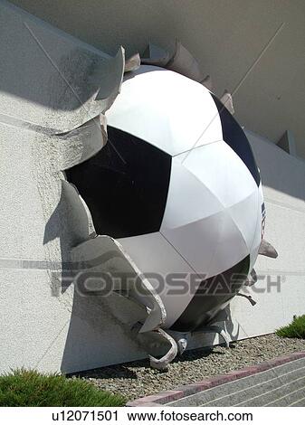 Oneonta, NY, New York, National Soccer Hall of Fame, giant soccer ball in wall View Large Photo Image Stock Image - Oneonta, NY, New York, National Soccer Hall of Fame, giant soccer ball in wall. Fotosearch