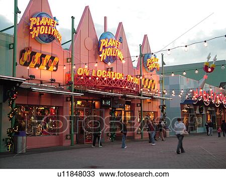 Orlando, FL, Florida, Lake Buena Vista, Walt Disney World, Downtown Disney Westside, Planet Hollywood View Large Photo Image Stock Image - Orlando, FL, Florida, Lake Buena Vista, Walt Disney World, Downtown Disney Westside, Planet Hollywood. Fotosearch
