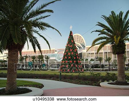 Orlando Fl Florida Orange County Convention Center Christmas