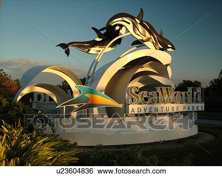 Orlando, FL, Florida, Sea World Orlando, Adventure Parks, entrance View Large Photo Image Stock Photograph - Orlando, FL, Florida, Sea World Orlando, Adventure Parks, entrance. Fotosearch