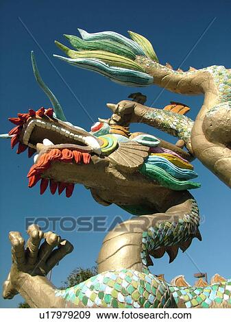 Orlando, FL, Florida, Splendid China, Theme Park, giant dragon View Large Photo Image Stock Photo - Orlando, FL, Florida, Splendid China, Theme Park, giant dragon. Fotosearch
