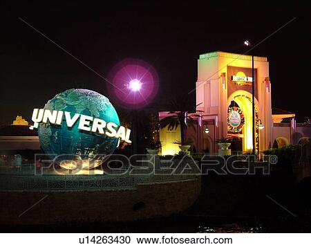 Orlando, FL, Florida, Universal Studios, Universal Orlando Resort, Universal Studios Globe, evening View Large Photo Image Stock Image - Orlando, FL, Florida, Universal Studios, Universal Orlando Resort, Universal Studios Globe, evening. Fotosearch