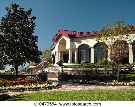 Picture -  Orlando, FL, Florida, Wyndam Palms Resort and Country Club, Clubhouse. Fotosearch