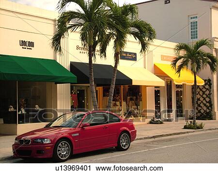 Palm Beach, FL, Florida, downtown, Worth Avenue, shopping district, exclusive shops View Large Photo Image Stock Image - Palm Beach, FL, Florida, downtown, Worth Avenue, shopping district, exclusive shops. Fotosearch