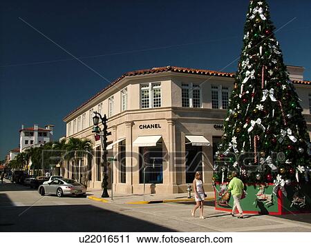 Palm Beach, FL, Florida, downtown, Worth Avenue, shopping district