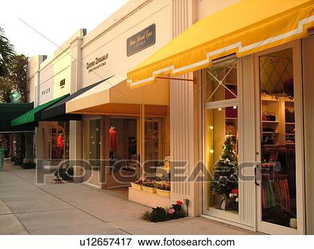 Palm Beach, FL, Florida, downtown, Worth Avenue, shopping district, exclusive shops View Large Photo Image Stock Photo - Palm Beach, FL, Florida, downtown, Worth Avenue, shopping district, exclusive shops. Fotosearch