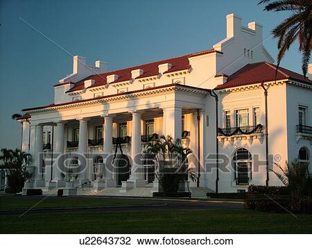 Stock Image -  Palm Beach, FL, Florida, Flagler Museum. Fotosearch